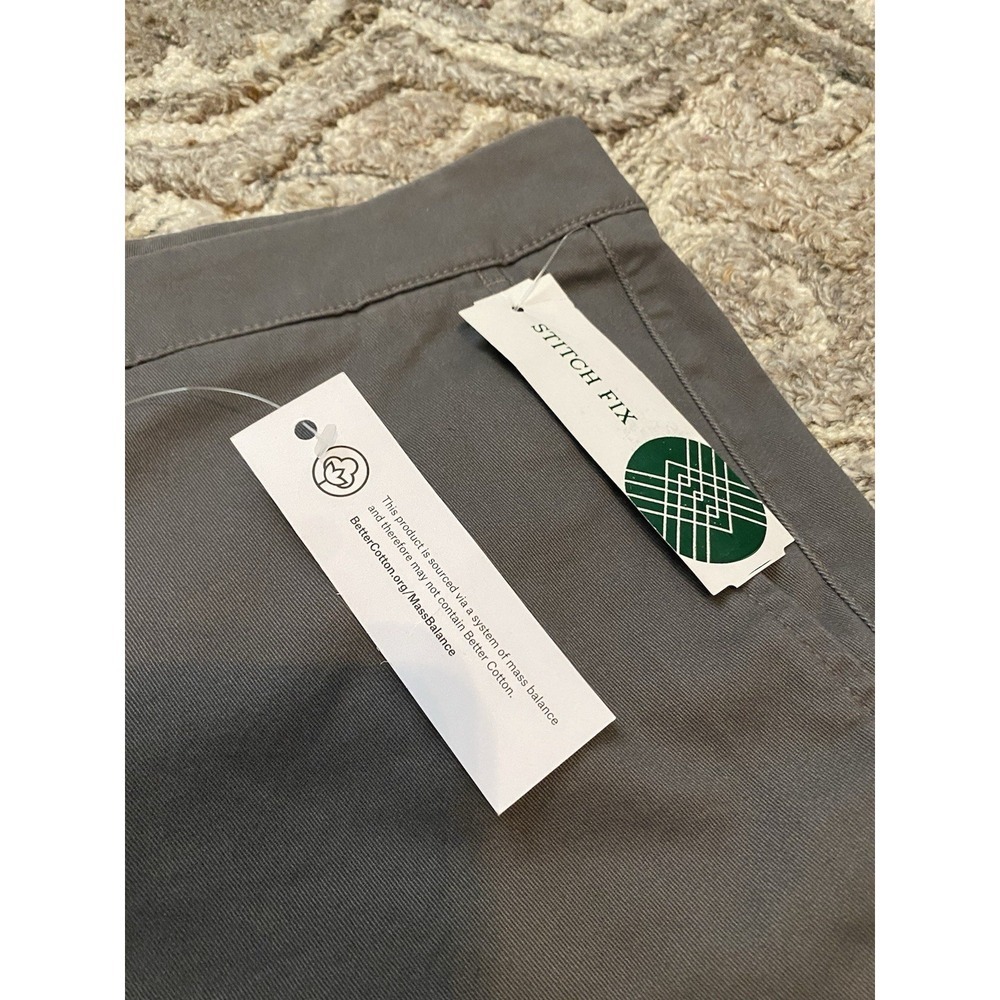 NEW Hawker Rye Men's Essential Wash 9" Chino Shorts Gray Size 40x9 - Picture 3 of 9